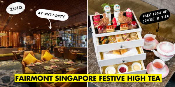 Fairmont Singapore Festive High Tea