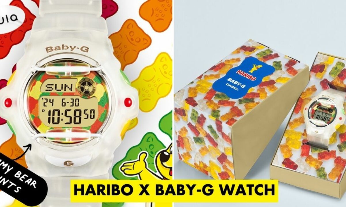 The New Haribo Casio Baby-G Watch Has Gummy Bear Prints