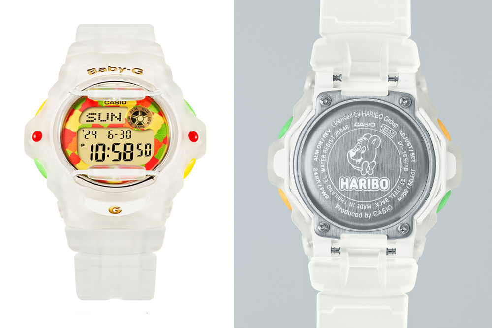 haribo casio baby g watch 