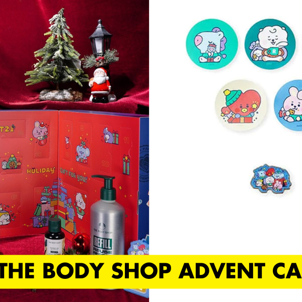 BT21 The Body Shop Advent Calender - NEW LIMITED EDITION LINE FRIENDS 2024 KOREA