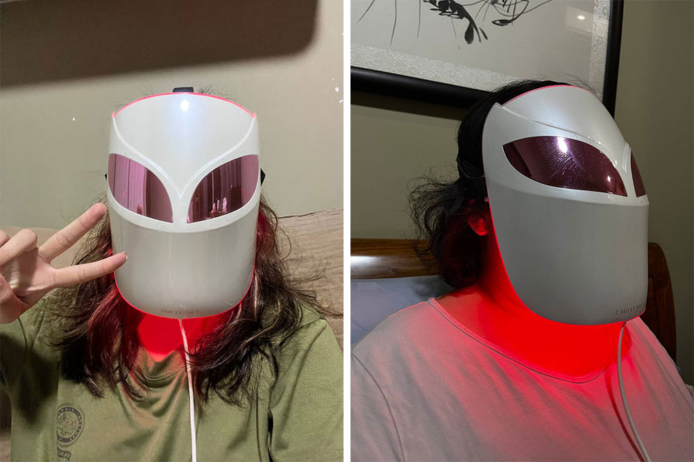 T. Milky Way LED Mask