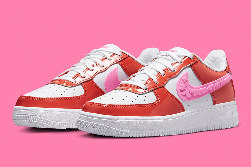 The Nike Valentine’s Day 2025 AF1 Sneakers Has Pink Hearts