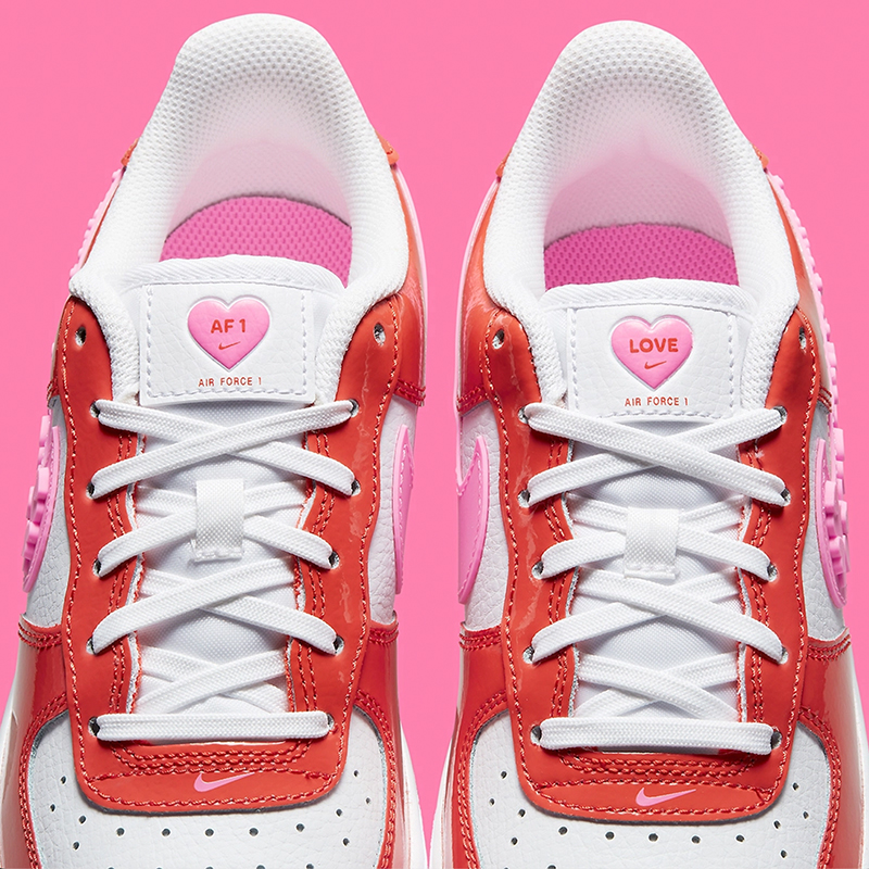 The Nike Valentine’s Day 2023 AF1 Sneakers Has Pink Hearts