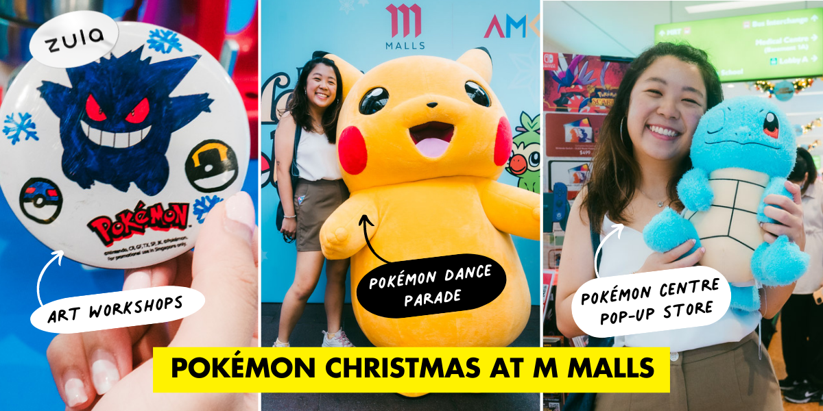 You Can Celebrate Christmas With Pokémon At Shopping Malls