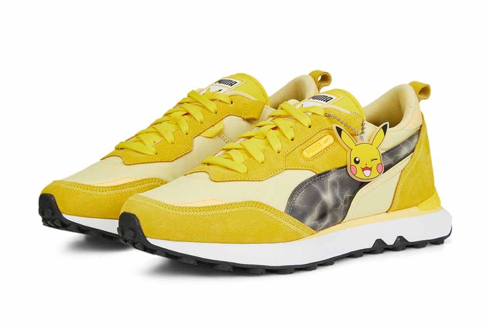pokemon puma collab yellow shoe 2