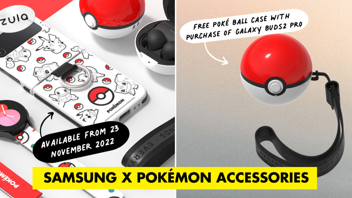 Samsung collabore encore avec Pokémon et présente un étui en forme