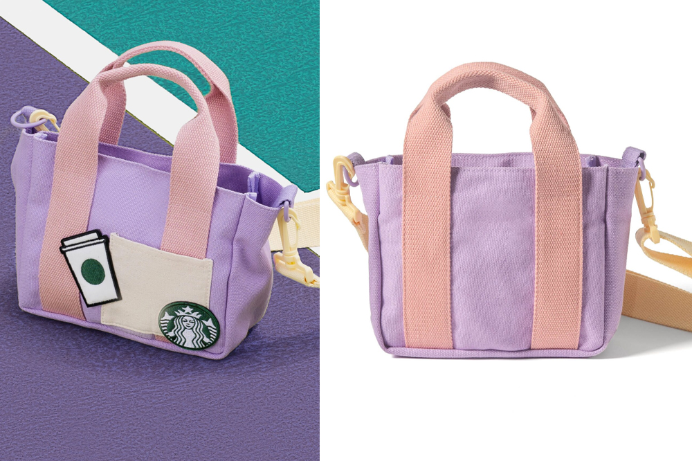 Starbucks Now Has 3 Colour-Block Mini Bags With Tumbler Motifs