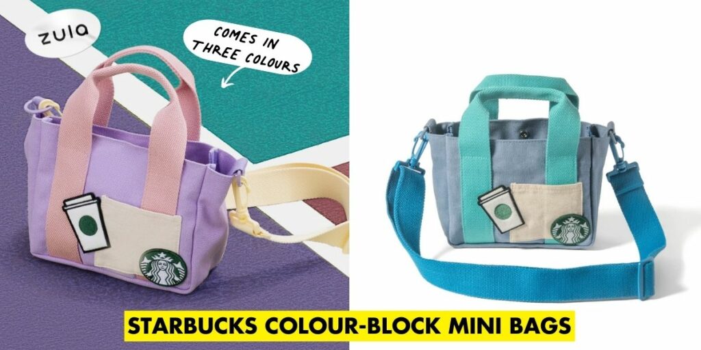 starbucks colour blocked mini bags cover image