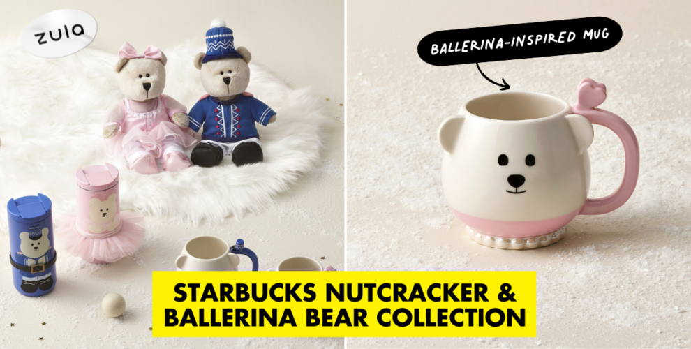 Starbucks Nutcracker & Ballerina Bear Collection