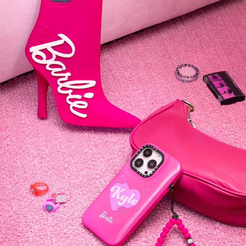 barbie casetify high heel case