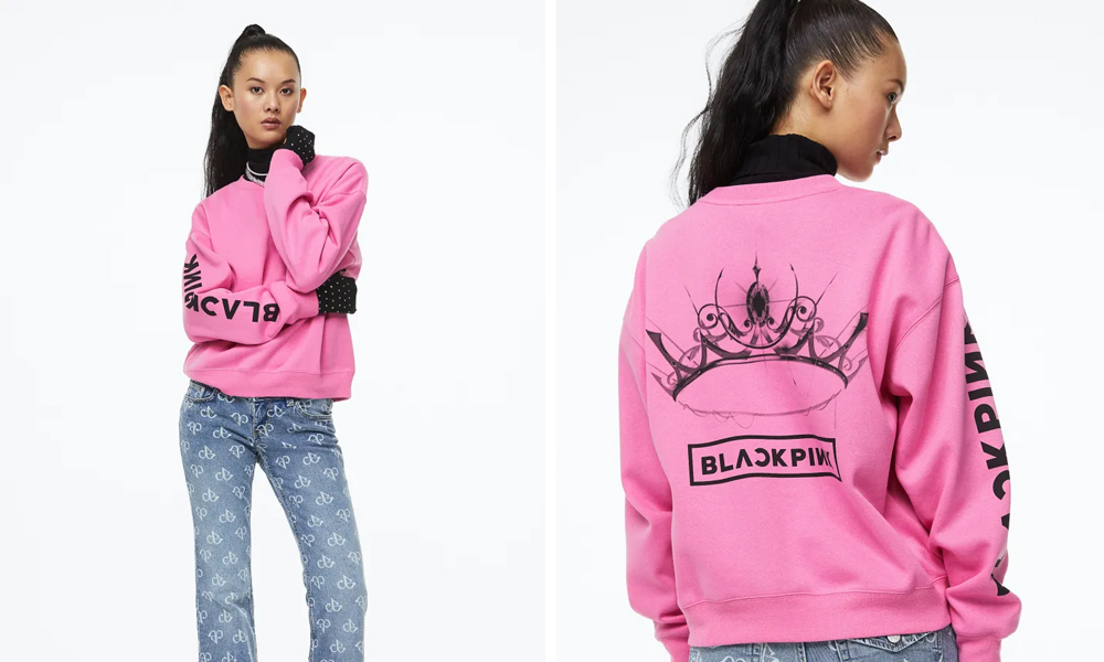 H and best sale m blackpink hoodie