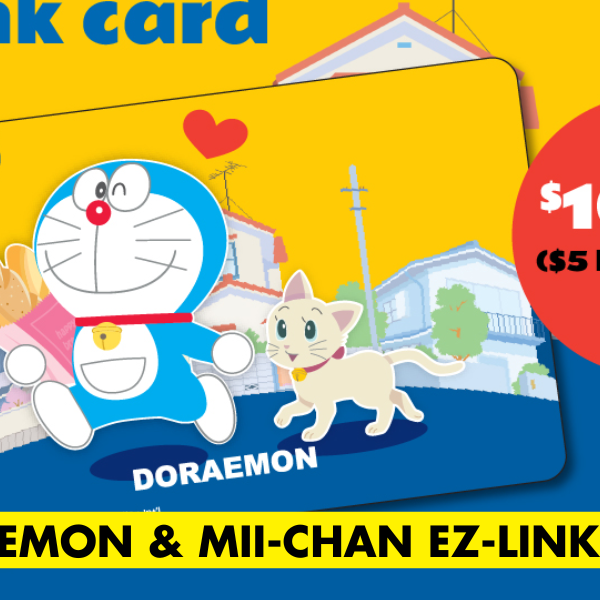 Doraemon & Mii-Chan Ez-Link Card Is Your New Travel Companion