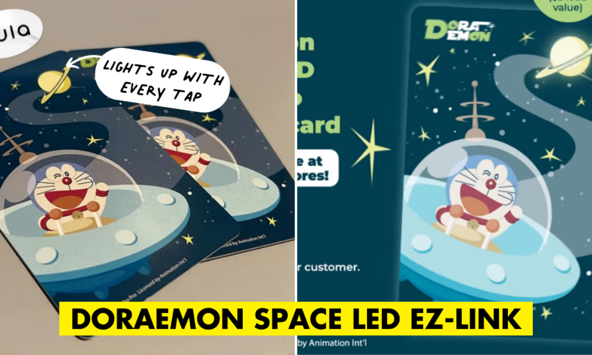 Doraemon Space LED EZ-Link Card Lights Up Every Time You Tap