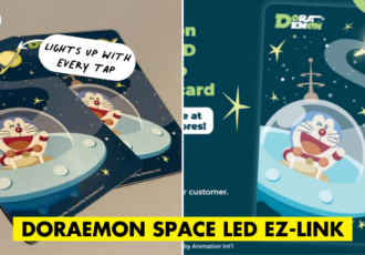 Doraemon Space LED EZ-Link Card