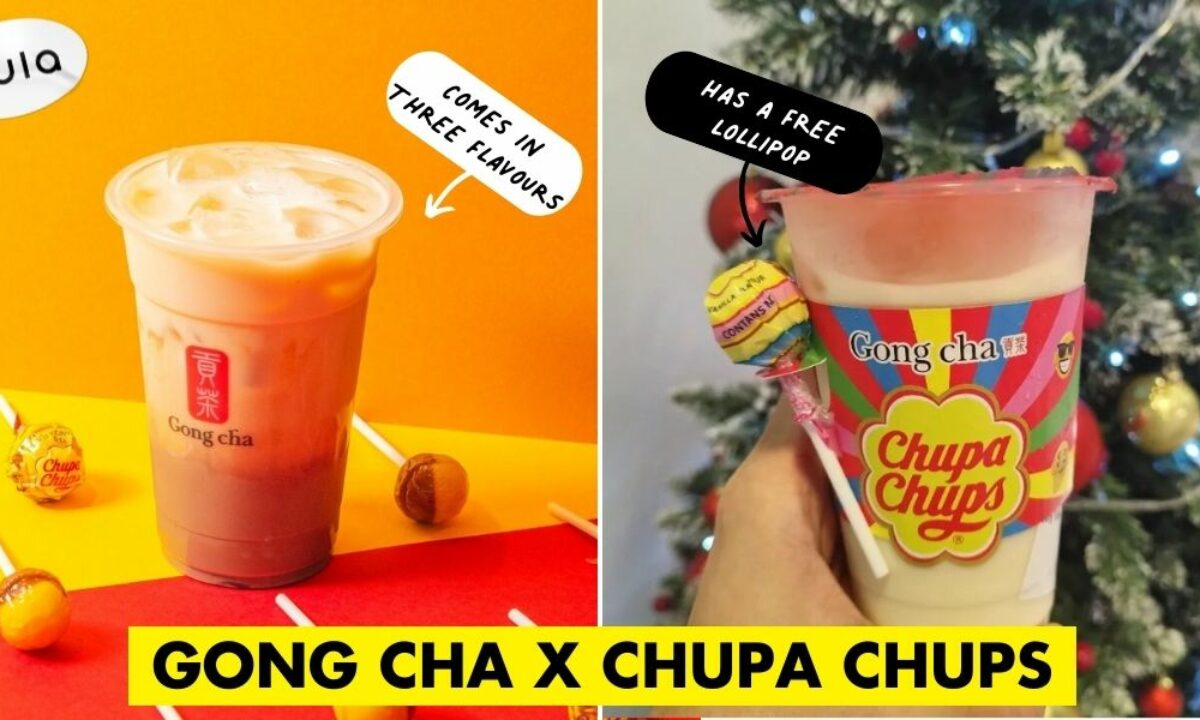 Gong Cha Now Has Chupa Chups Milk Tea In 3 Flavours