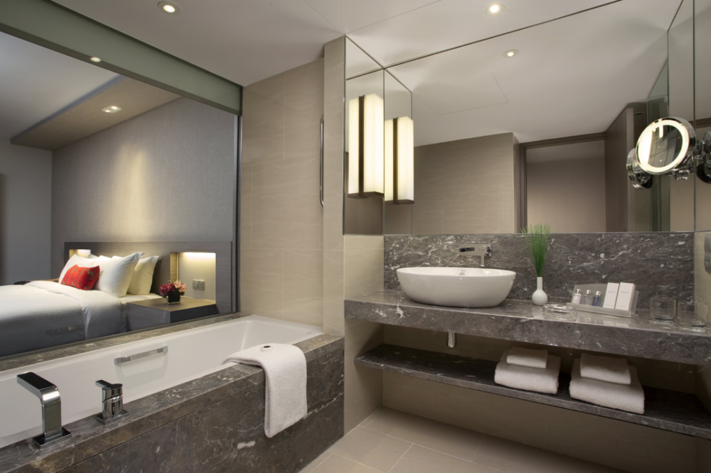 Hotels With SeeThrough Bathrooms In Singapore From 230/Night