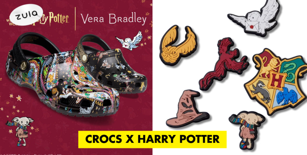 Crocs x Harry Potter Has Clogs In Hogwarts House Colours