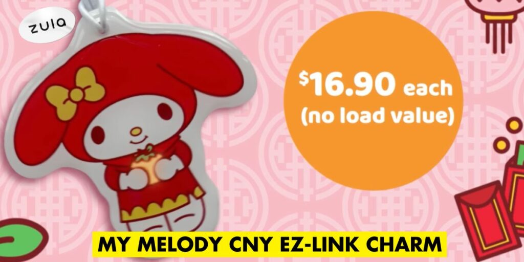 my melody cny ezlink charm cover image