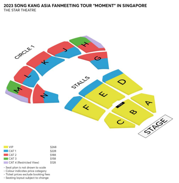 Song Kang Fan Meeting 2023 Is Happening At The Star Theatre