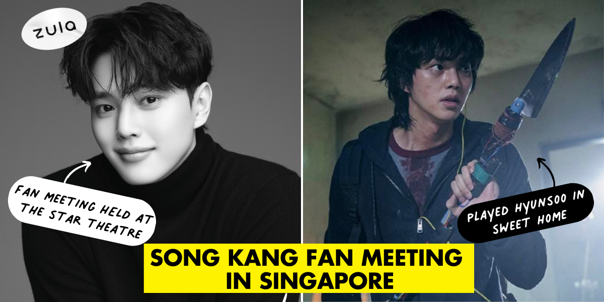 You Can Now Meet Song Kang In SG On 8 March 2023 After Fangirling Over Him In Sweet Home & Love Alarm