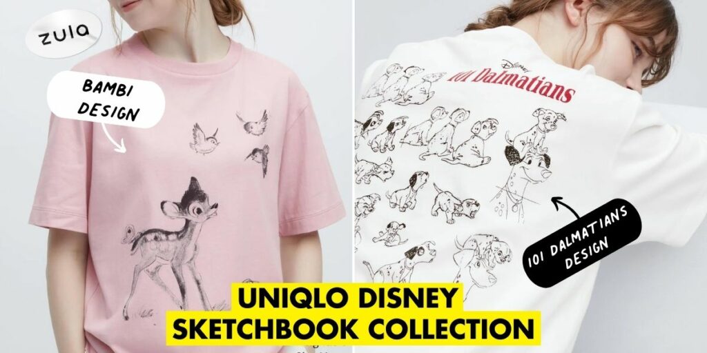 uniqlo disney sketchbook collection cover image