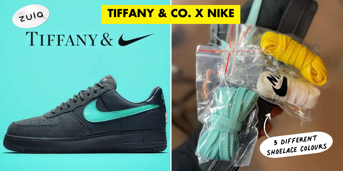Tiffany & Co., Nike Nike X Tiffany And Co. Air Force 1 Low And