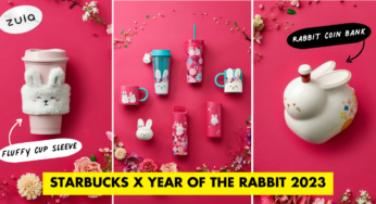 Starbucks Welcomes The Year Of The Rabbit With A Floral-Themed Lunar New Year Collection This 2023