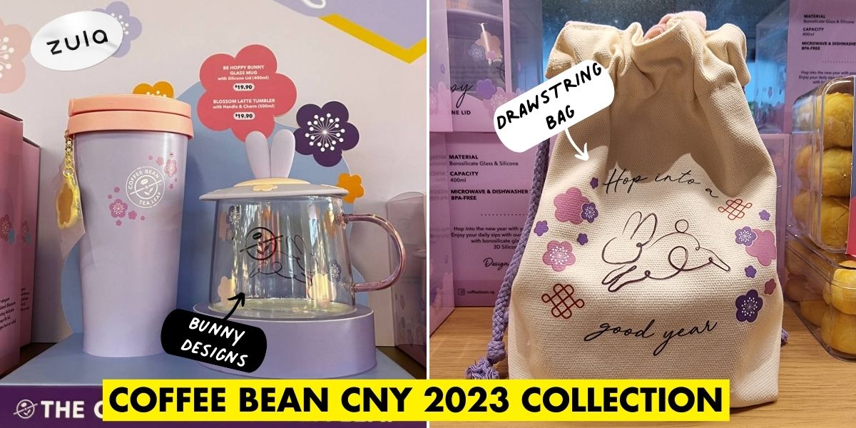 Coffee Bean Hops Into CNY 2023 With Bunny-Inspired Drinkware