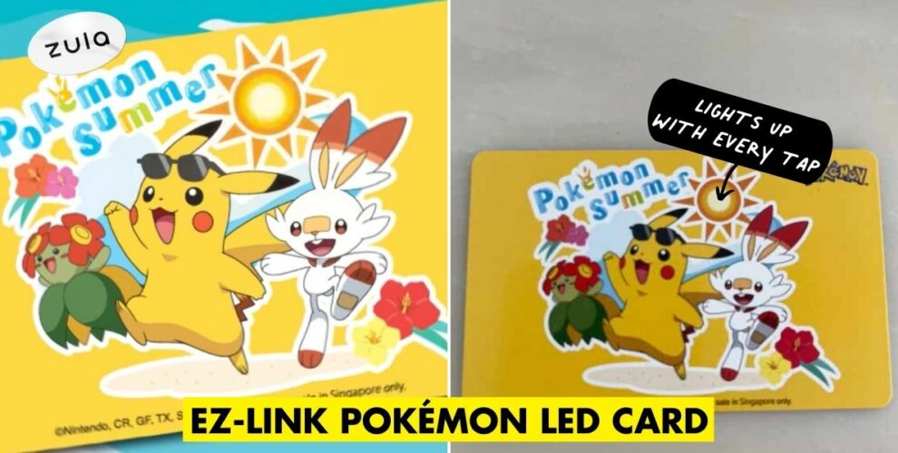ezlink pokemon led card cover image