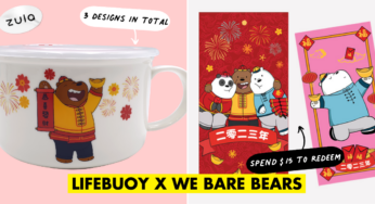 Lifebuoy Is Giving Away We Bare Bears Ceramic Mugs & Angpaos, Stay Safe While You Bai Nian