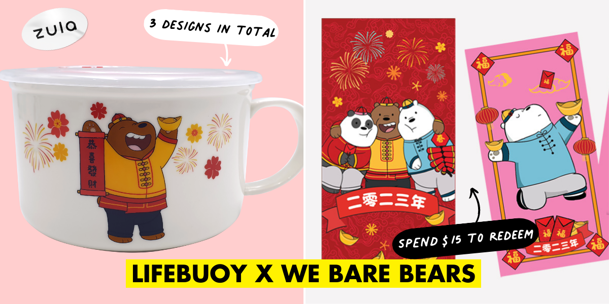 Lifebuoy x We Bare Bears