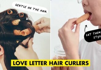 Love Letter Hair Curlers