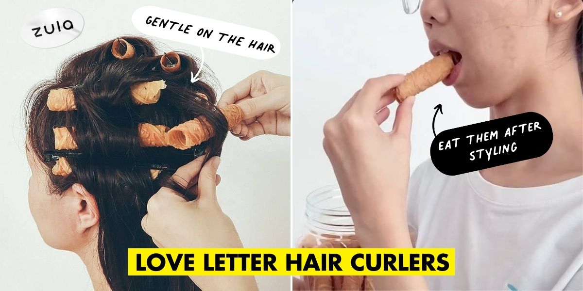 Love Letter Hair Curlers