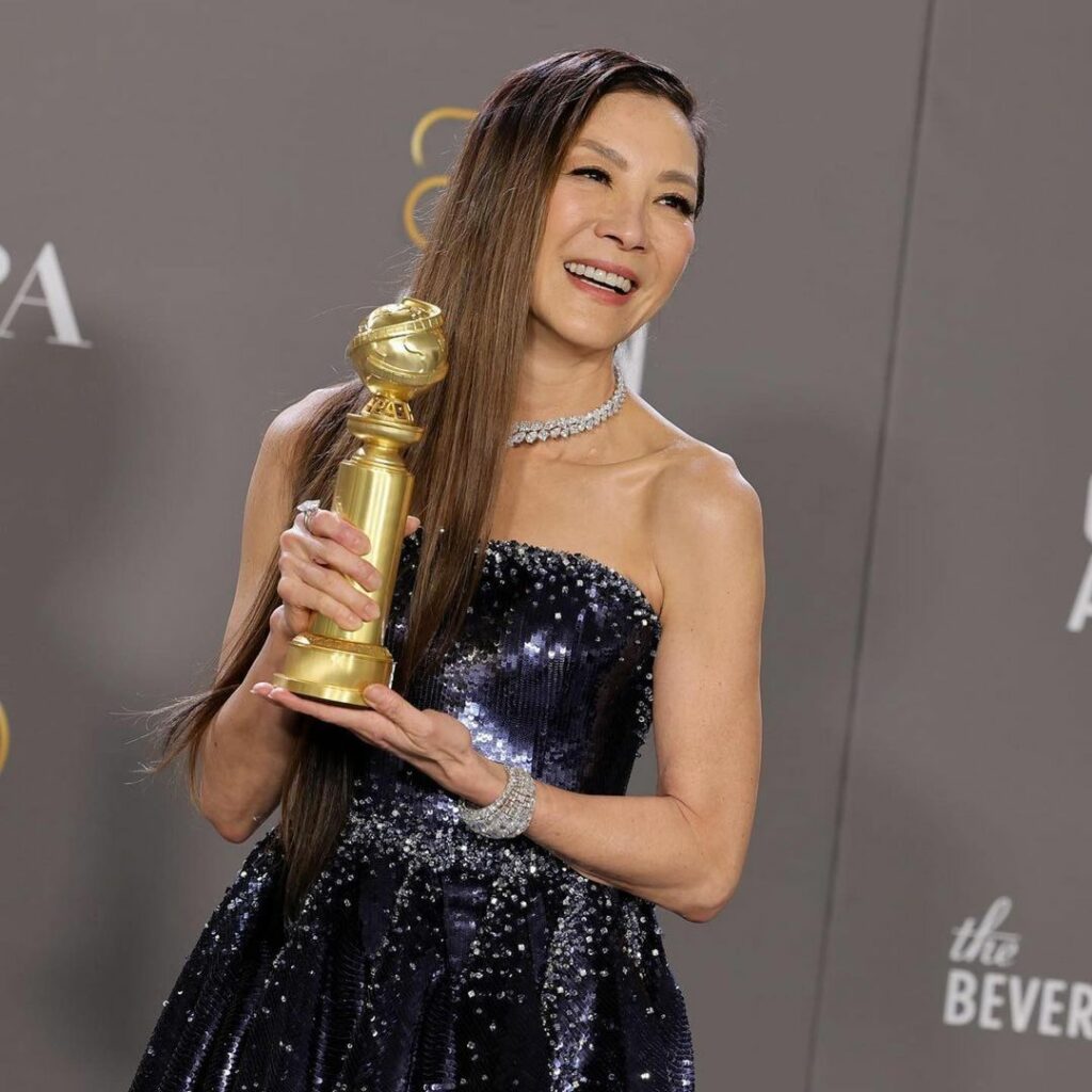Michelle Yeoh Facts, Like Winning The Golden Globe Best Actress