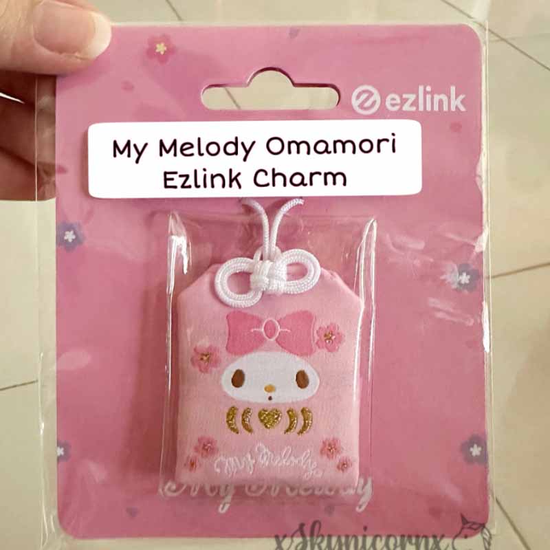 my melody omamori ezlink charm