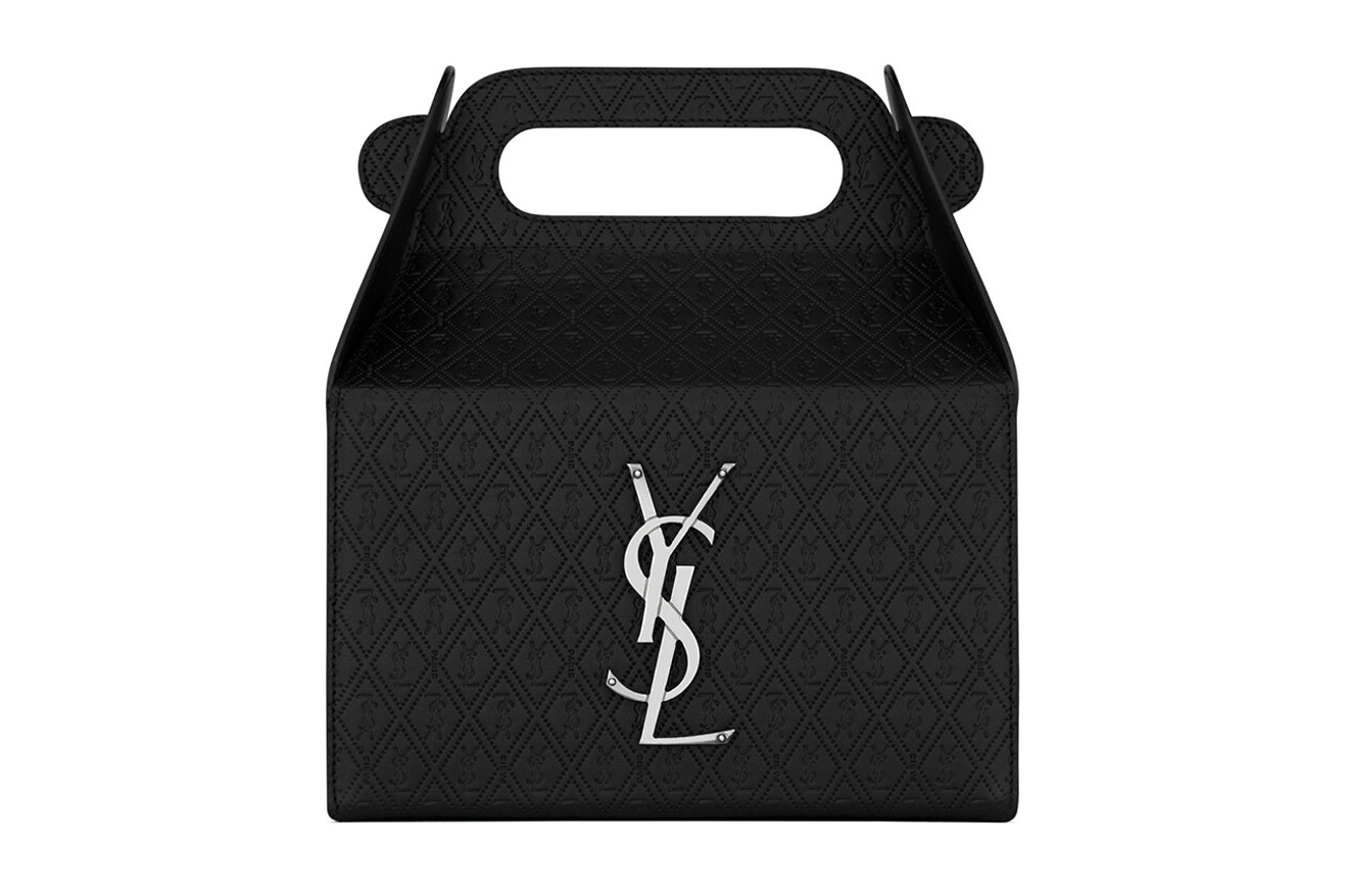 Saint Laurent Take-Away Box Bag Lets You Dabao In Style