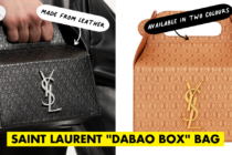 Saint Laurent Take-Away Box Bag