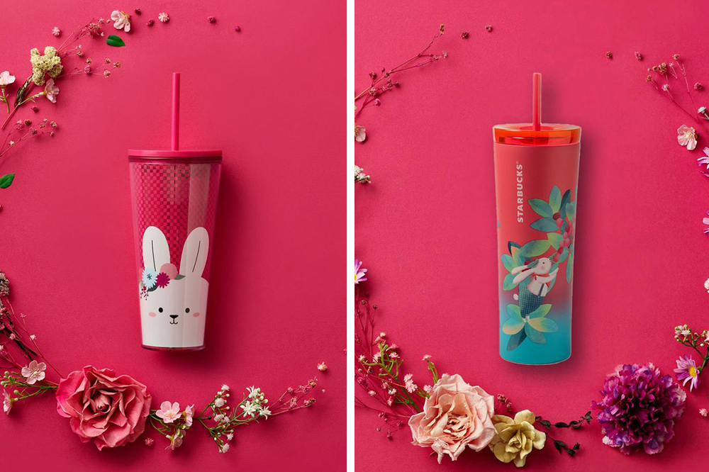 Starbucks drops three Year of the Rabbit cups with cute bunny designs