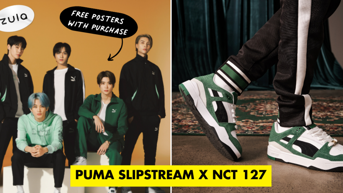 PUMA x NCT127 Slipstream sneakers