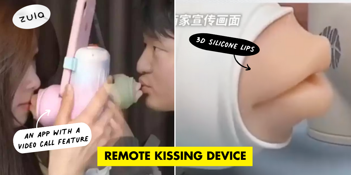 This Remote Kissing Device Has “Lips” To Send A Virtual Smooch To Your Bae No Matter Where You Are