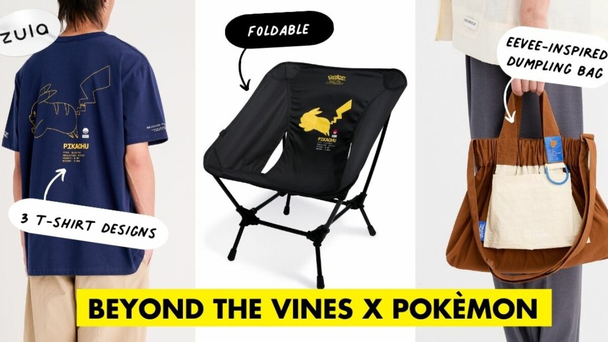 Beyond The Vines x Pokémon Collab Has Dumpling Bags & Chairs