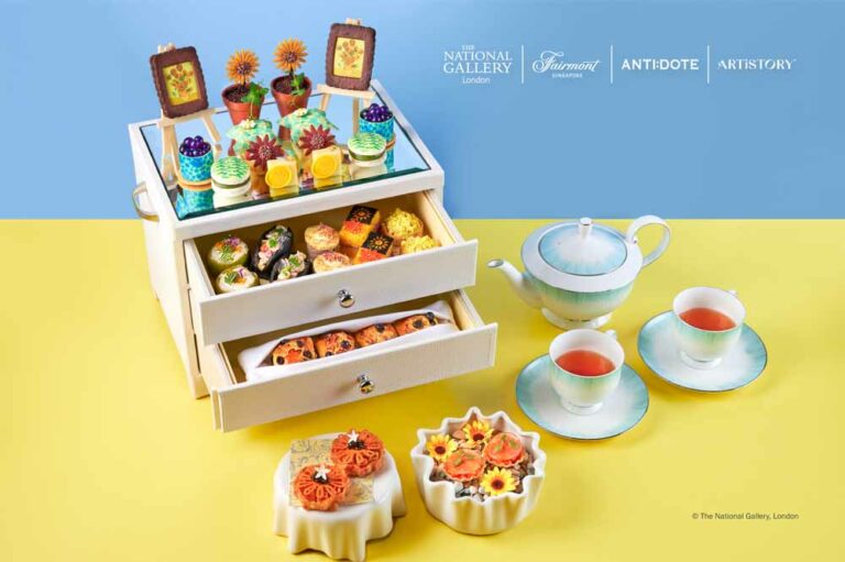 Fairmont Singapore Has A Van GoghThemed High Tea