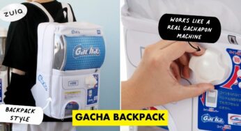 This Gachapon Backpack Dispenses Actual Capsule Toys So You Can Bring The Fun Wherever You Go