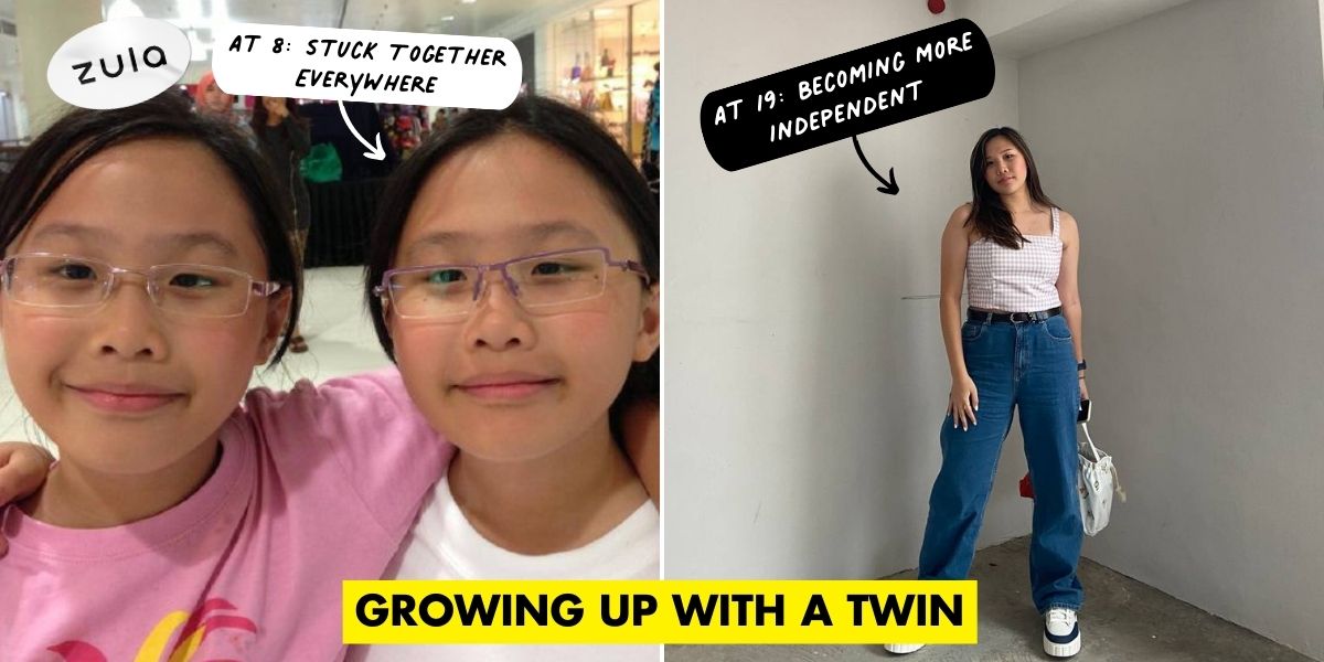 growing up with a twin cover image