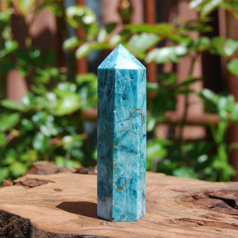 blue apatite