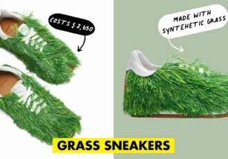 Loewe Grass Sneakers