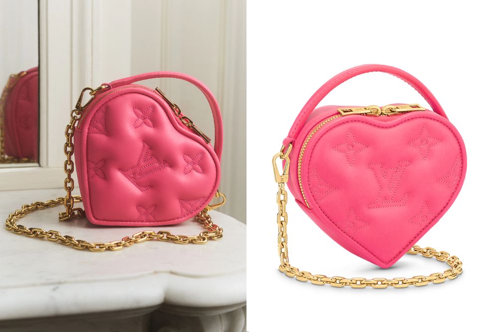 Louis Vuitton 2021 Limited Edition Heart Bag