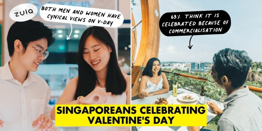 Singaporeans Celebrating Valentine’s Day