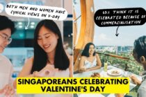 Singaporeans Celebrating Valentine’s Day