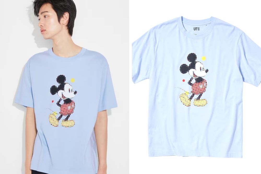 uniqlo mickey shirt